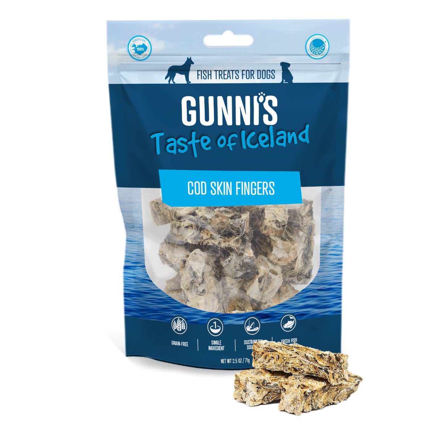 Gunni's Cod Fish Fingers 71g