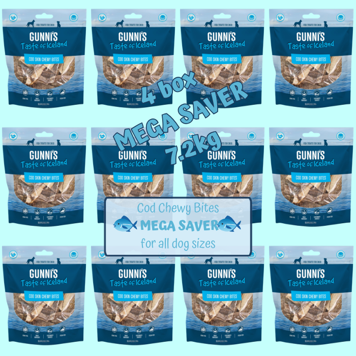 Gunni's Cod Skin Chewy Bites