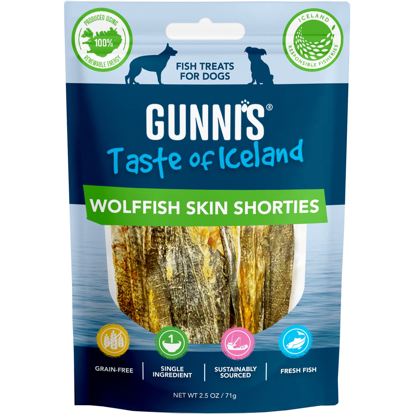 Gunnis Wolffish Skin Shorties, 71g