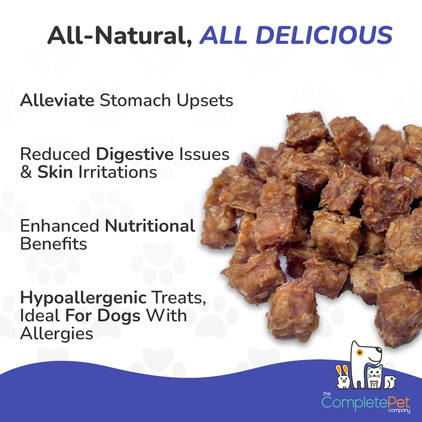 Natural Meat Dog Treats - RABBIT - Low Fat Healthy Dog Training Treats