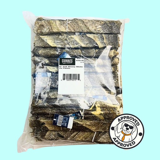 Gunni’s Cod Chewy Sticks Extra Large 20cm – bulk bag