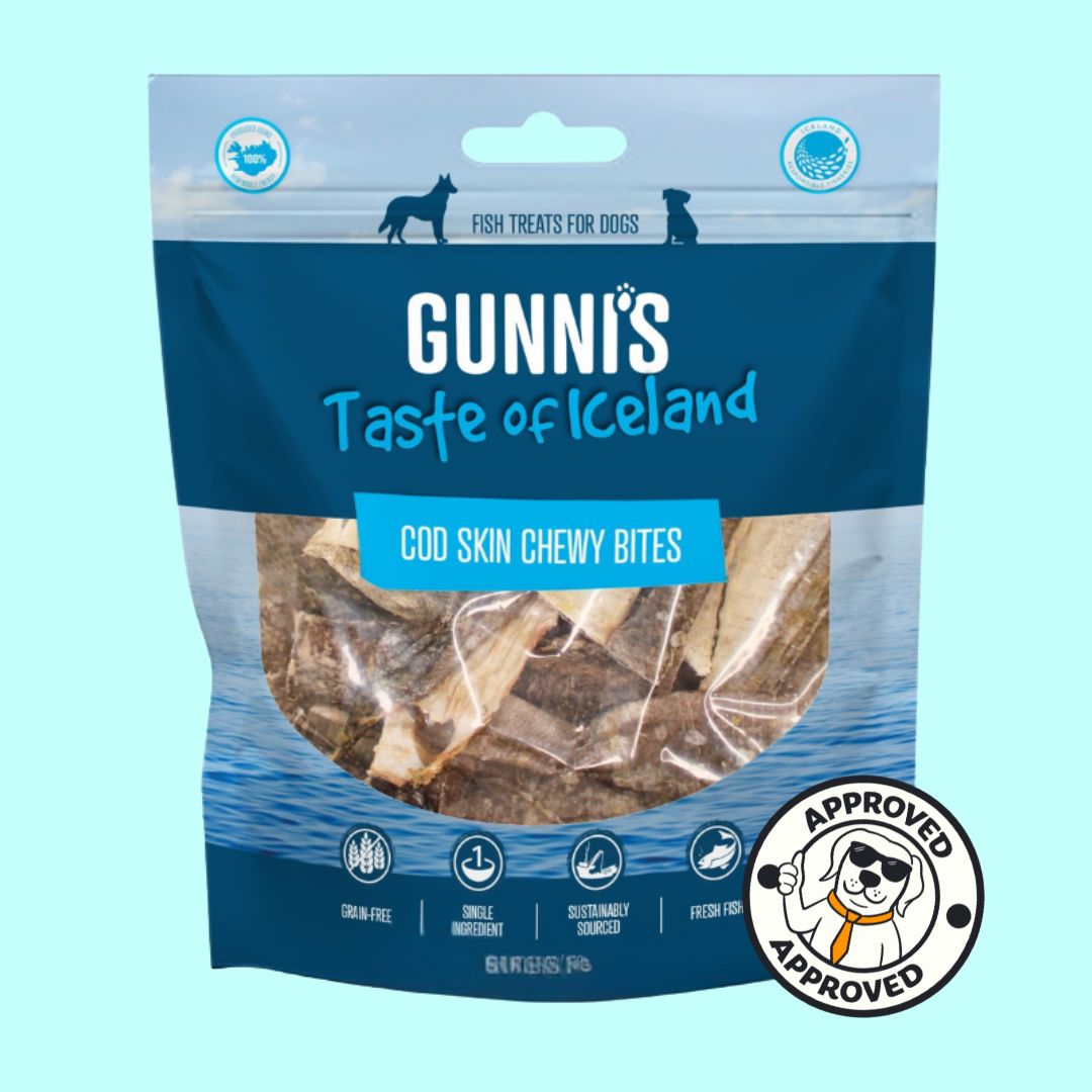 Gunni's Cod Skin Chewy Bites 150g
