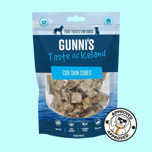 Gunni's Cod Fish Cubes 500g - bulk bag