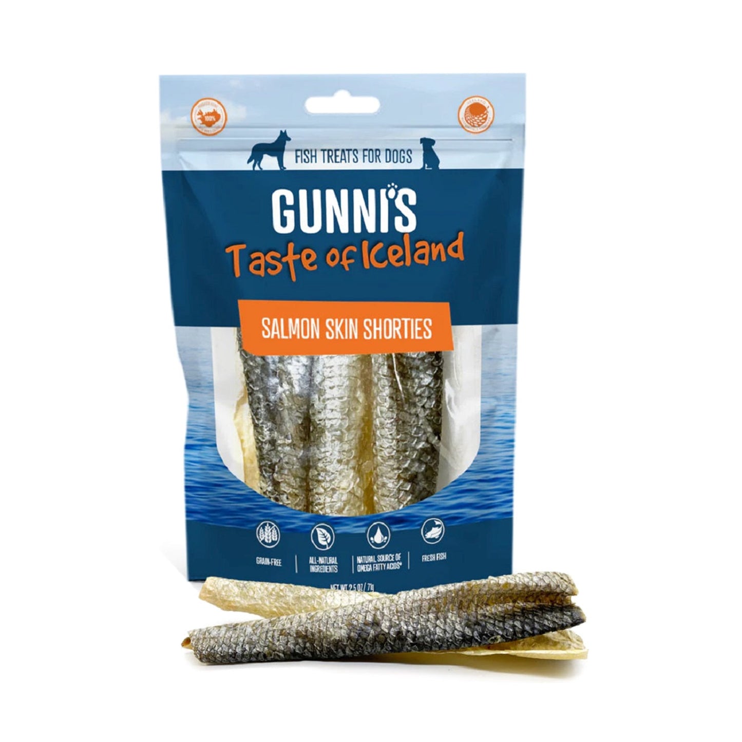 Gunnis Salmon Skin Shorties, 56g
