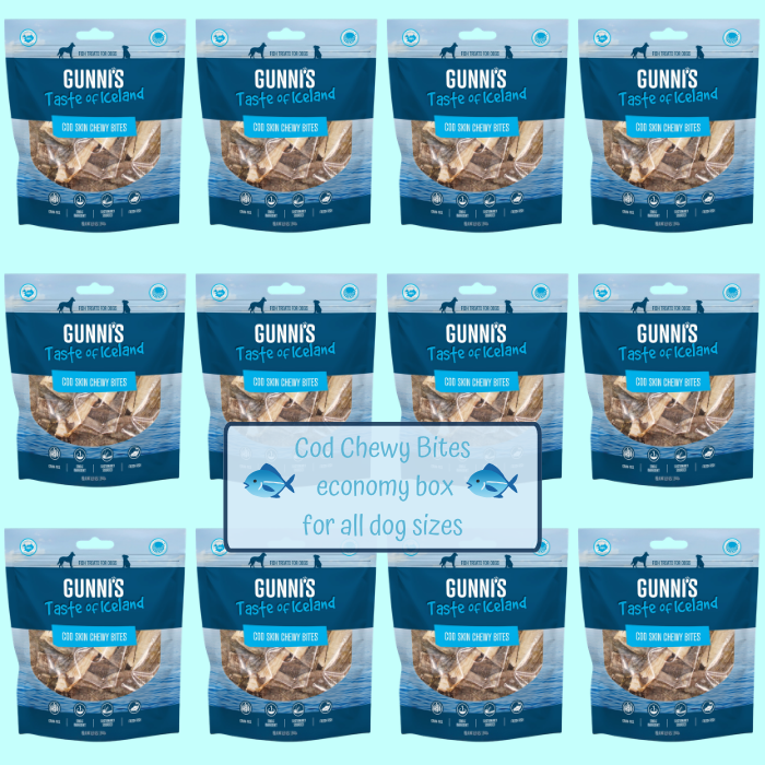 Gunni's Cod Skin Chewy Bites