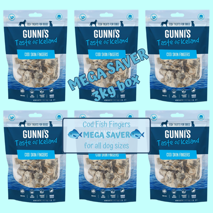 Gunni's Cod Fish Fingers 500g - bulk bags